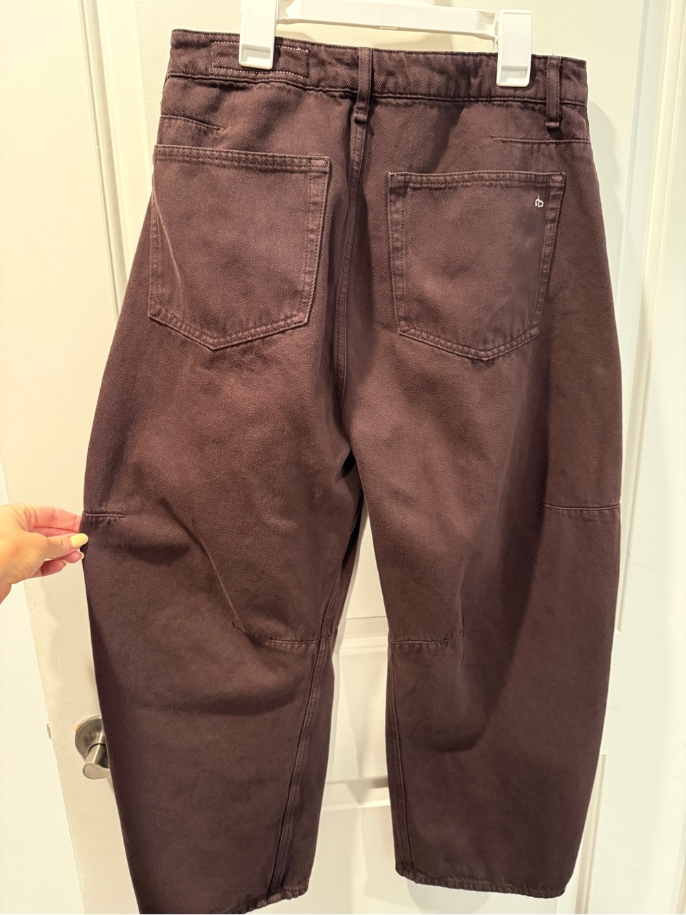 Rag & Bone Chase High-Rise Barrel Jeans - Picture 4 of 5